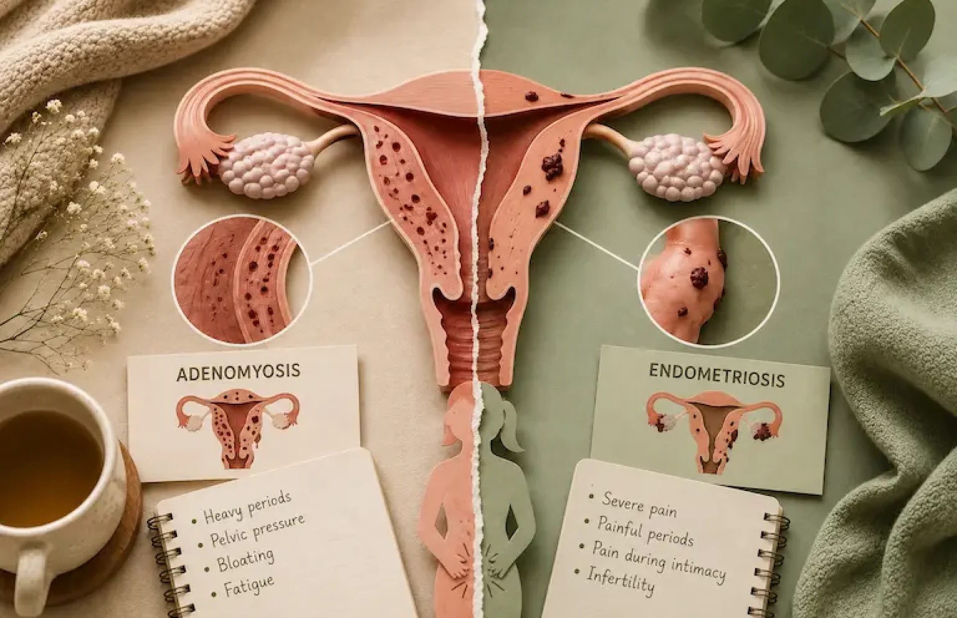 Adenomyosis vs Endometriosis: What’s the Difference?